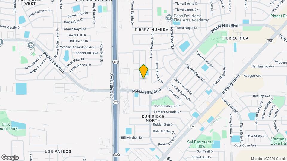 12235 Joaquin Roman Ln Map and Location Details