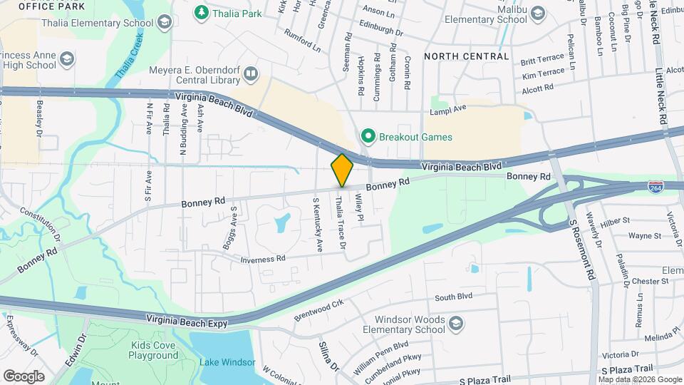 100 Thalia Trace Dr Map and Location Details