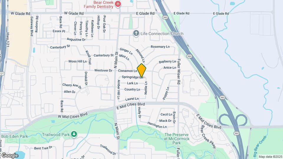 304 Springridge Ln Map and Location Details