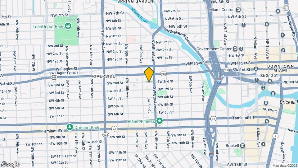836 SW 2nd St Map and Location Details