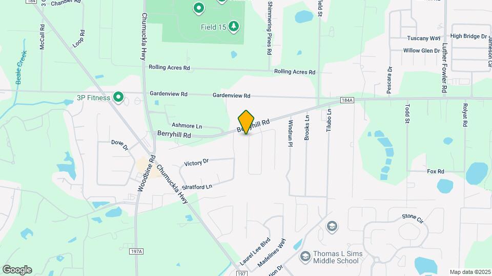 5534 Berrybrook Cir Map and Location Details