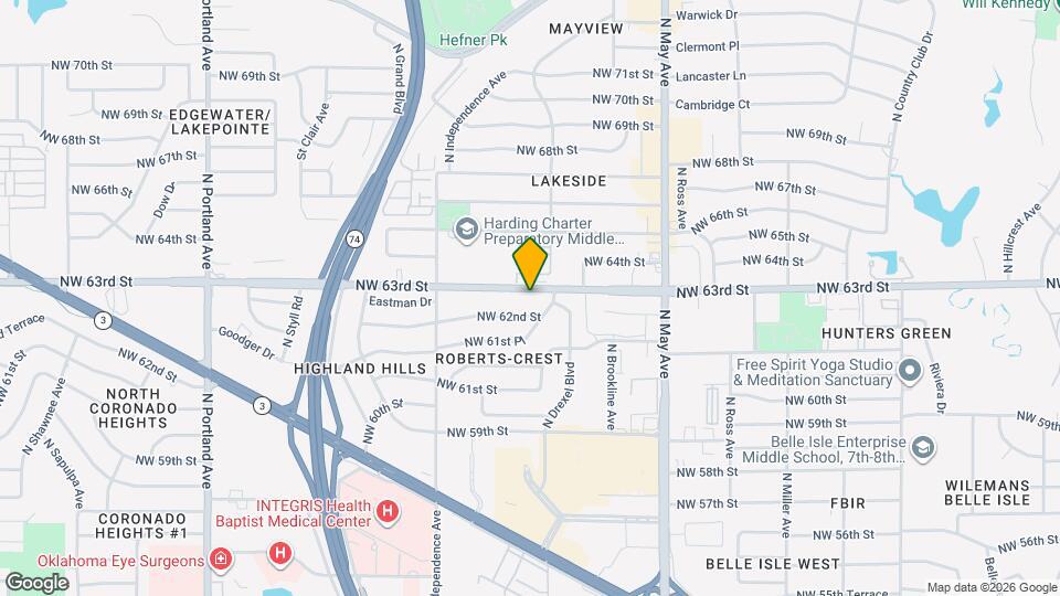 3116 NW 63rd St Map and Location Details