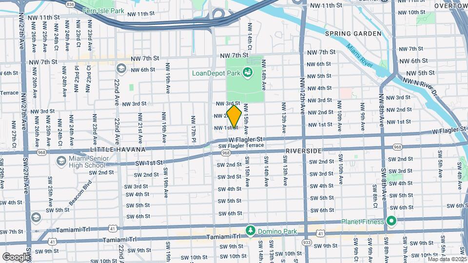 1548 NW 1st St Map and Location Details