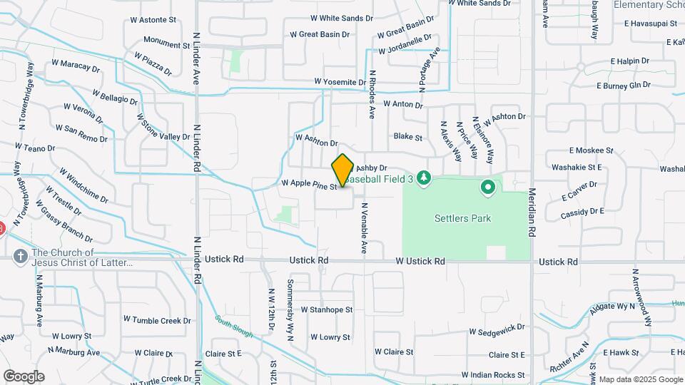 913 W Apple Pine St Map and Location Details