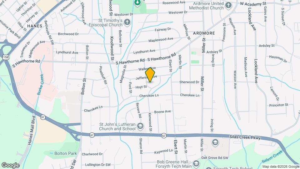 2405 Hoyt St Mapa y Detalles de la Ubicación