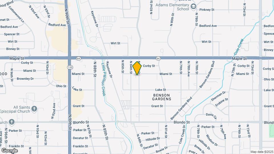 2530 N 83rd St Mapa y Detalles de la Ubicación