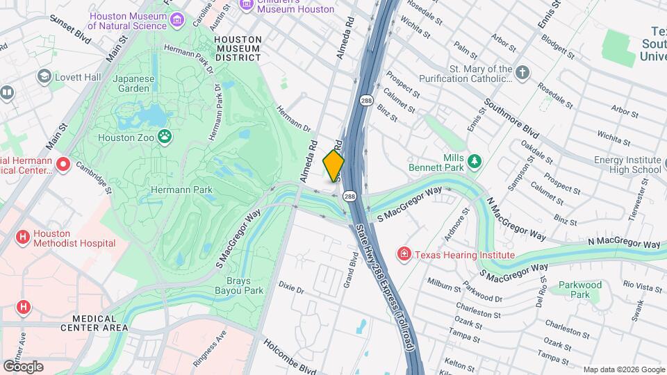 2239 N MacGregor Way Map and Location Details