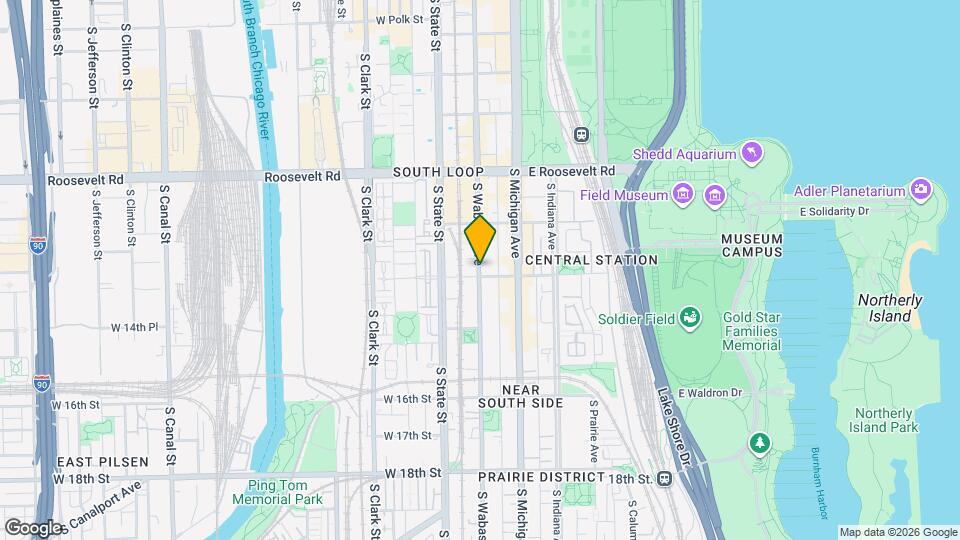 1395 S Wabash Ave Map and Location Details