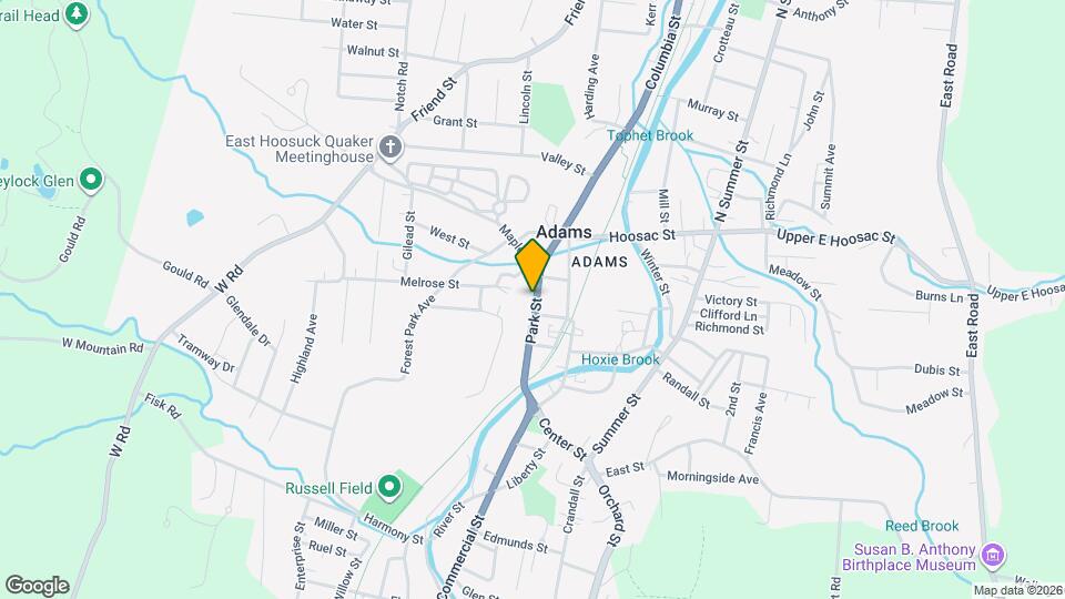 72 Park St Map and Location Details