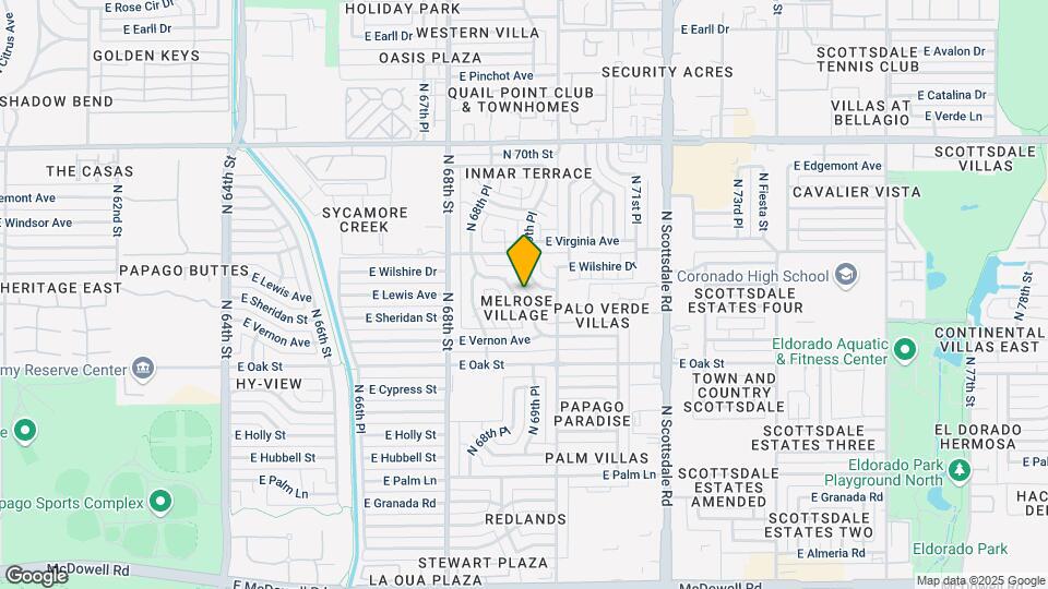 2505 N 69th St Map and Location Details