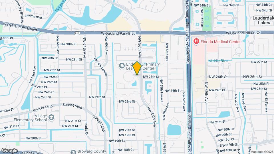 2591 NW 56th Ave Map and Location Details