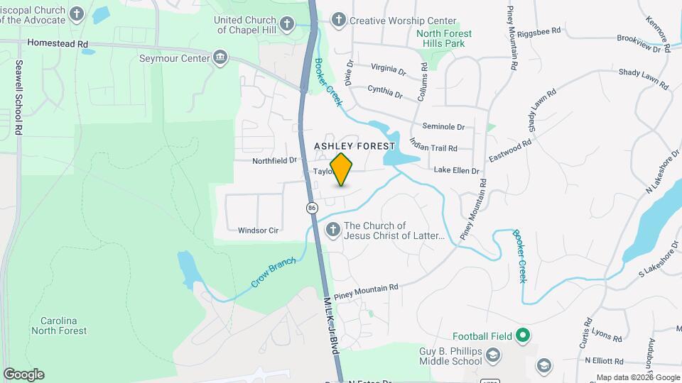 207 Ashley Forest Rd, Unit 207 Map and Location Details