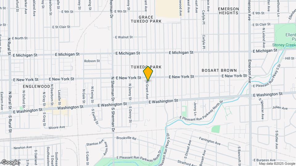 119-119 N Grant Ave Map and Location Details