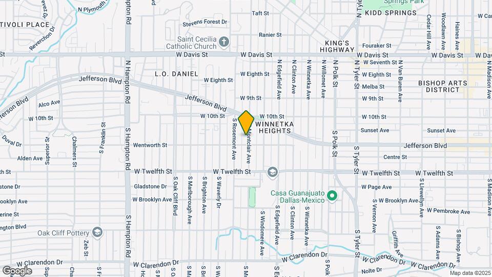 215 S Montclair Ave Map and Location Details