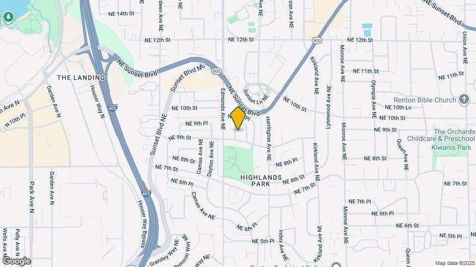 900 Ferndale Cir NE Map and Location Details