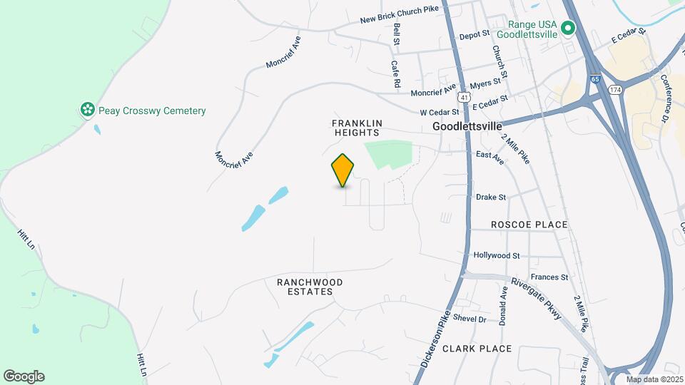645 Exmoor Dr Map and Location Details