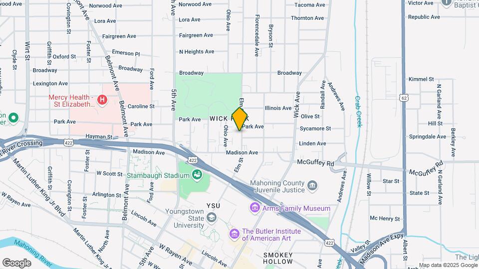 906 Elm St Map and Location Details