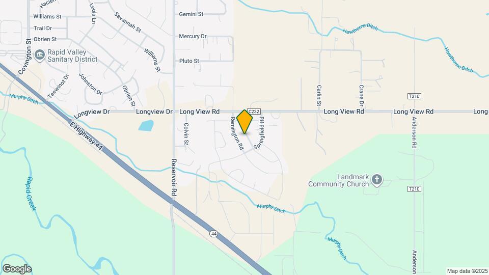 3401 Wesson Rd Map and Location Details