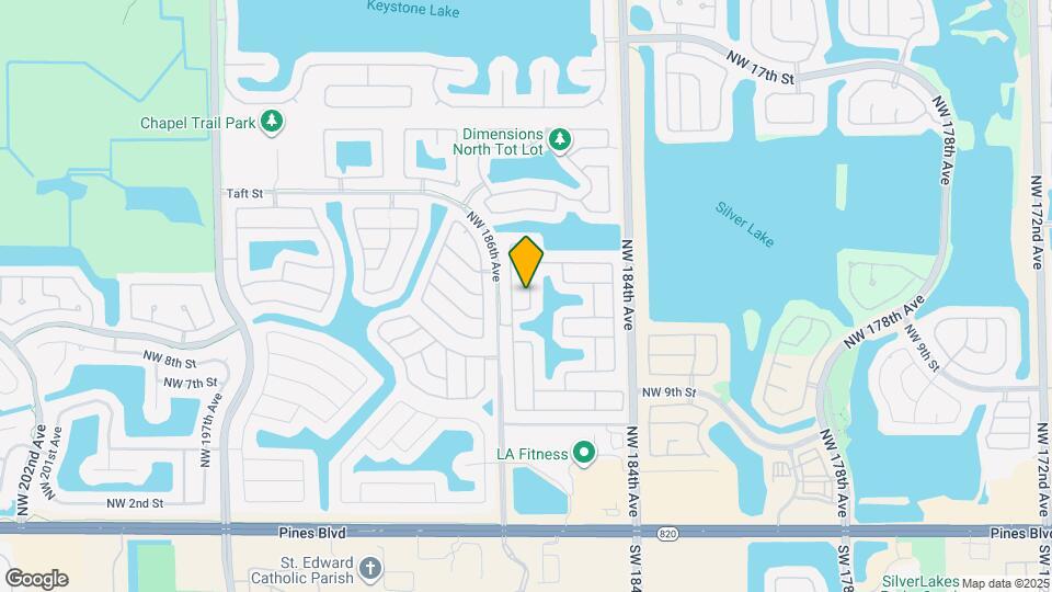 1170 NW 185th Ave Map and Location Details