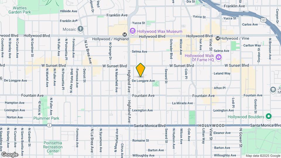6712-6714 Leland Way Map and Location Details