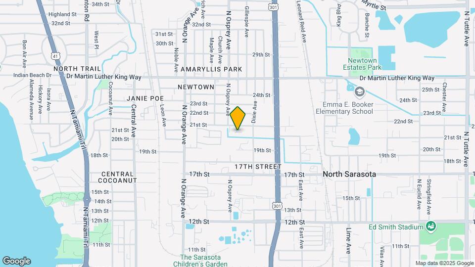 1827 20th St Map and Location Details
