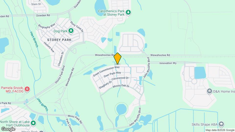 11845 Great Commission Way Map and Location Details