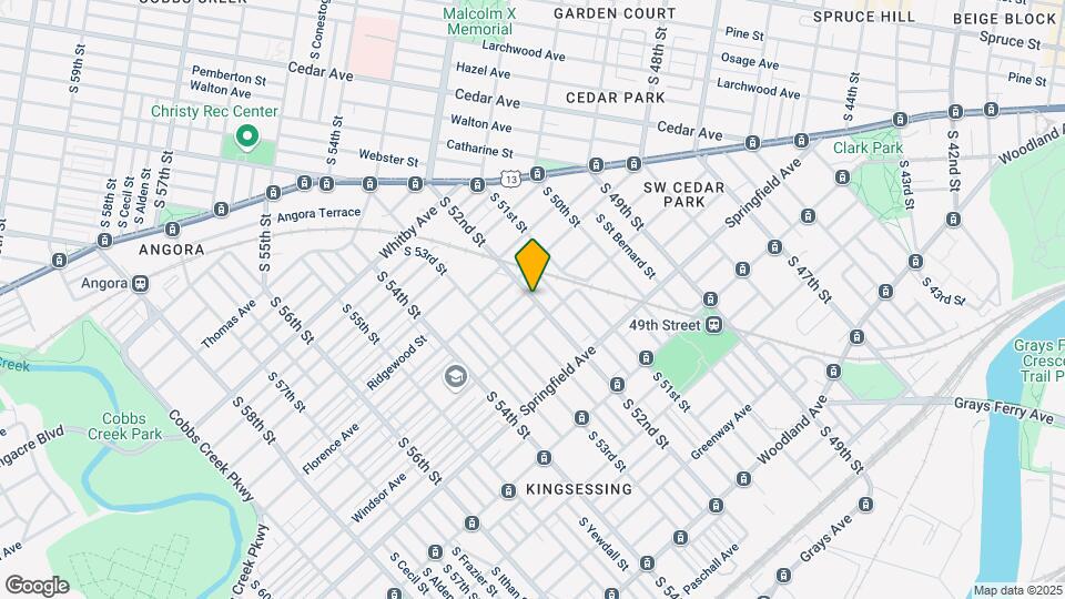 1018 S 52nd St Map and Location Details