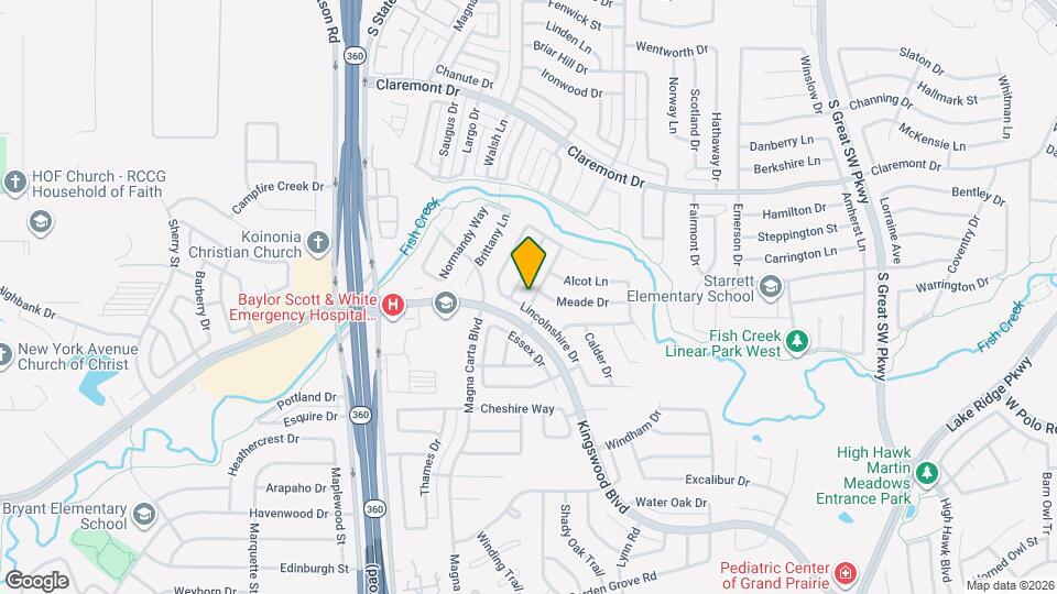 4547 Buckingham Dr Map and Location Details