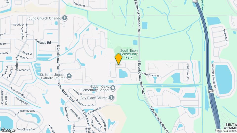 9115 Tivoli Chase Dr Map and Location Details