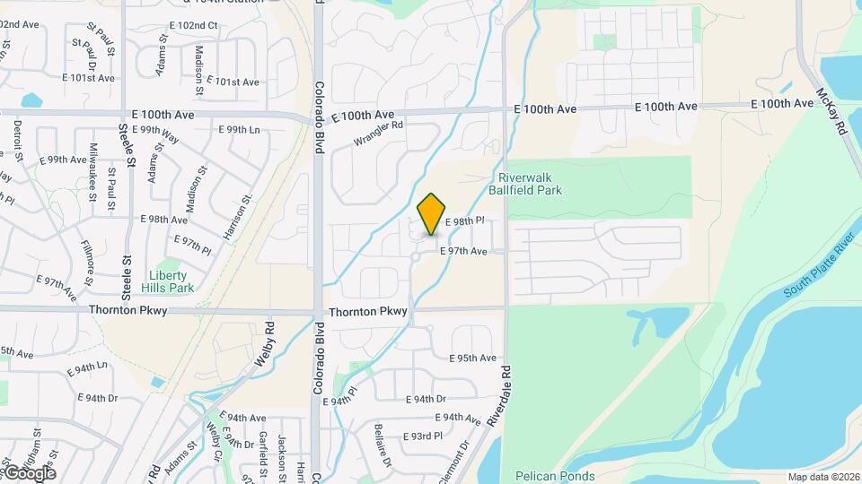 9727 Cherry Ln Map and Location Details