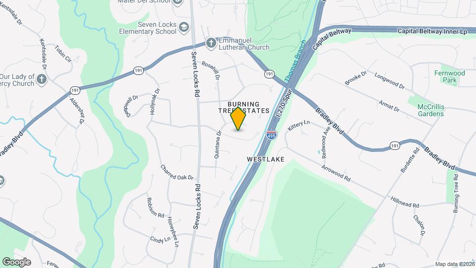 7621 Carteret Rd, Unit A Map and Location Details