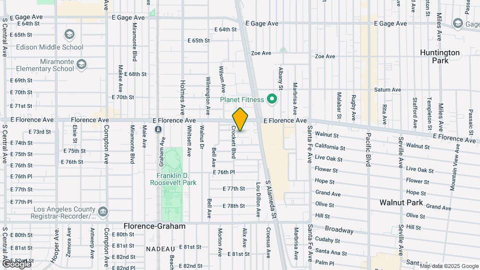 2012 E 73rd St Map and Location Details