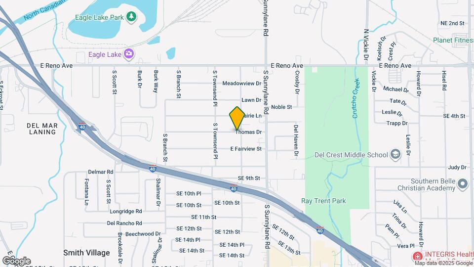 4020 Thomas Dr Map and Location Details