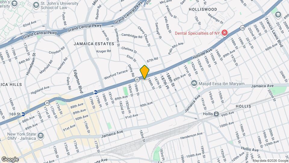 88-11 185th St Map and Location Details