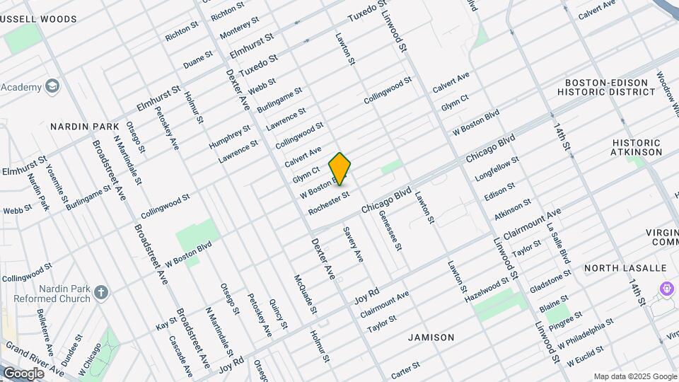 3256 Rochester St Map and Location Details