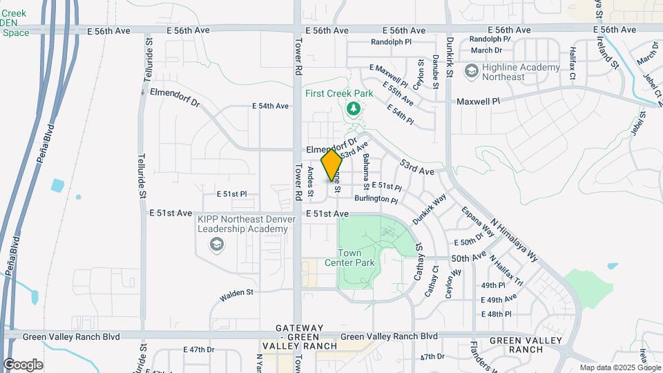 5148 Andes Way Map and Location Details
