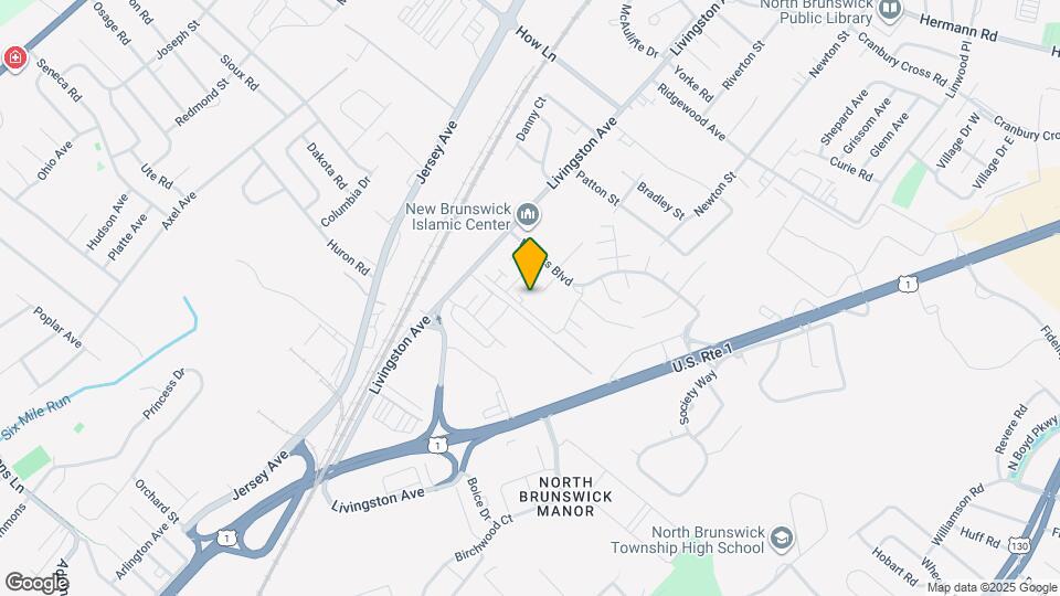 1220 N Oaks Blvd Map and Location Details