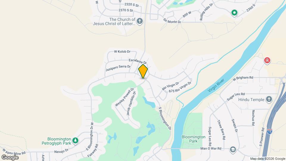 2834 Bloomington Dr E Mapa y Detalles de la Ubicación