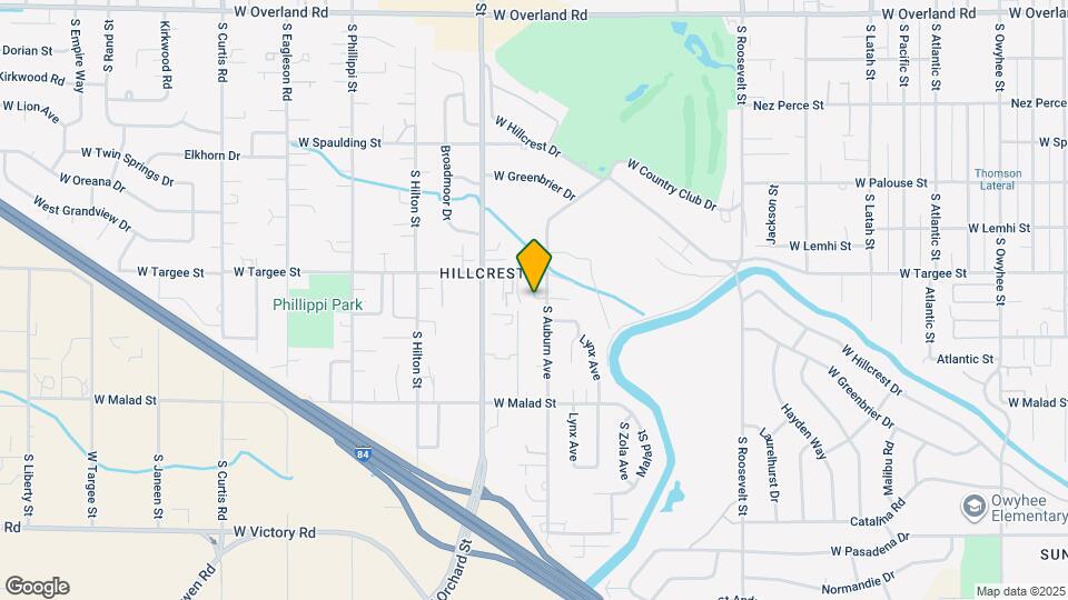 2277 S Pond St Map and Location Details