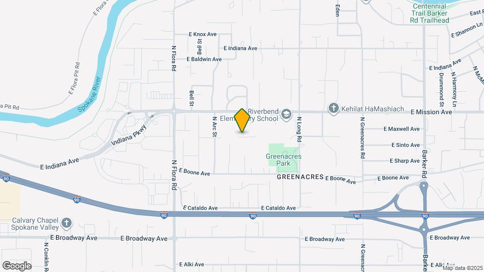 1403 N Corbin Rd Map and Location Details