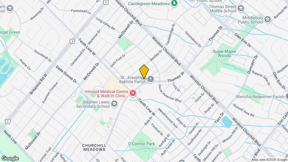 3335 Thomas St Map and Location Details