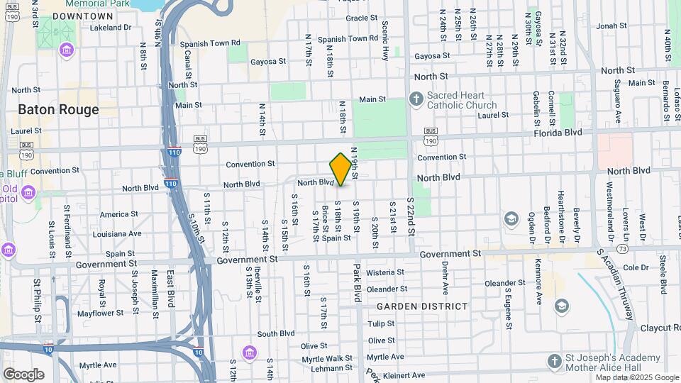 135 S 18th St Map and Location Details