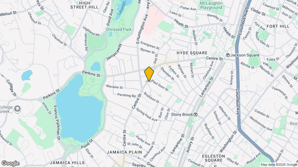 424 Centre St, Unit 2 Mapa y Detalles de la Ubicación