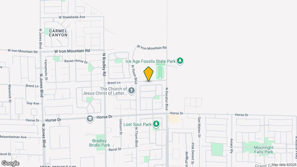 5028 Whistling Acres Ave Map and Location Details