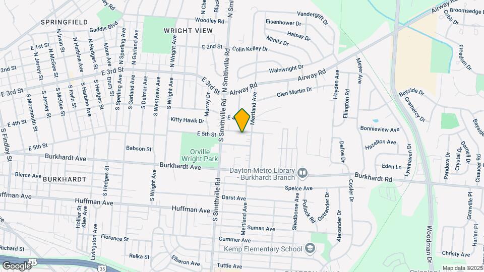 4340 Merrydale St Map and Location Details