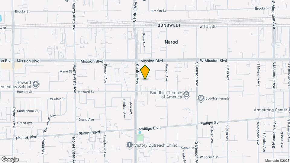 5361 W Maitland St Map and Location Details