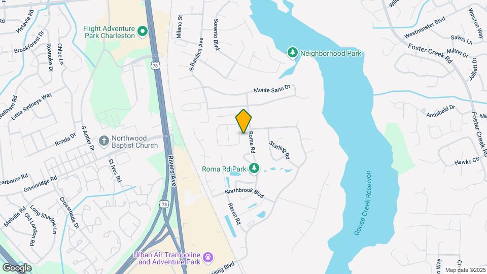 1304 Belle Grove Cir Map and Location Details