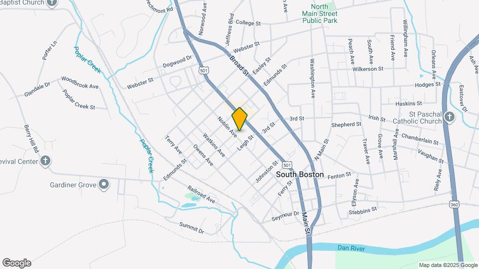 1015 Noblin Ave Map and Location Details