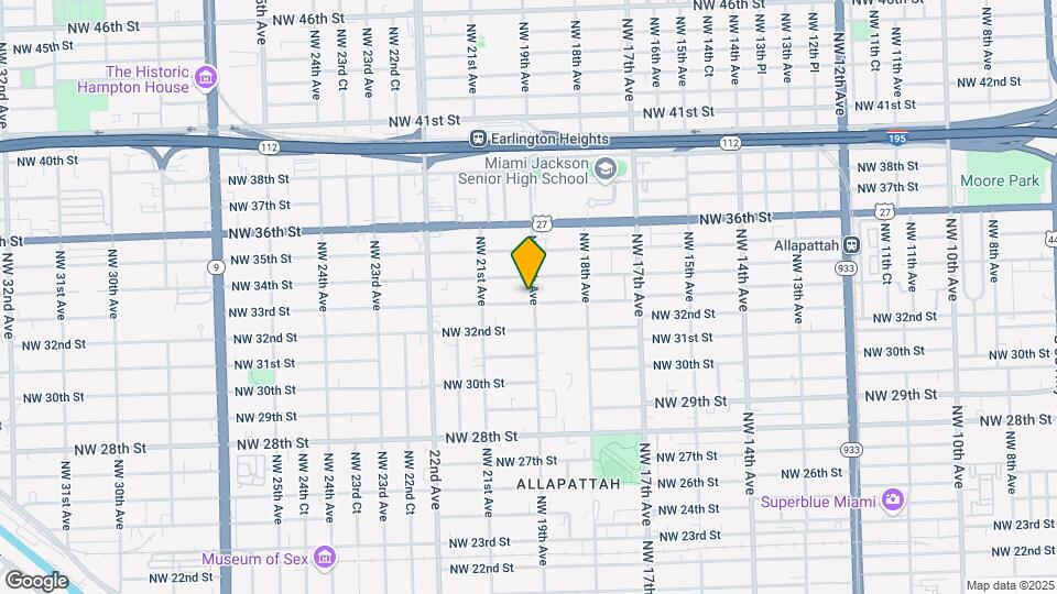 3300 NW 19th Ave Map and Location Details