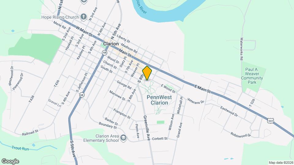 703 Waddell Ave Map and Location Details